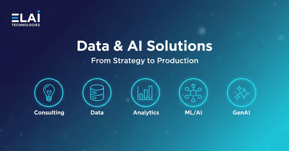 Our Services | ELAI Technologies - Data & AI Consulting